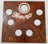 50th Maori Carved Family Tree Photo Frame